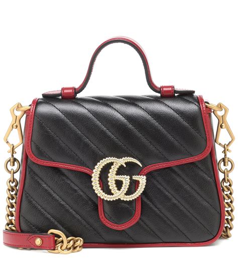 gucci black saggy bag|authentic gucci mini handbag.